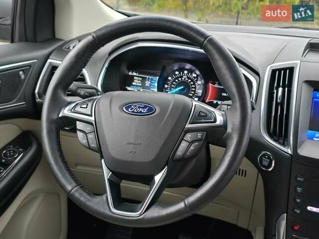 Сірий Форд Едж, об'ємом двигуна 2 л та пробігом 130 тис. км за 20999 $, фото 36 на Automoto.ua