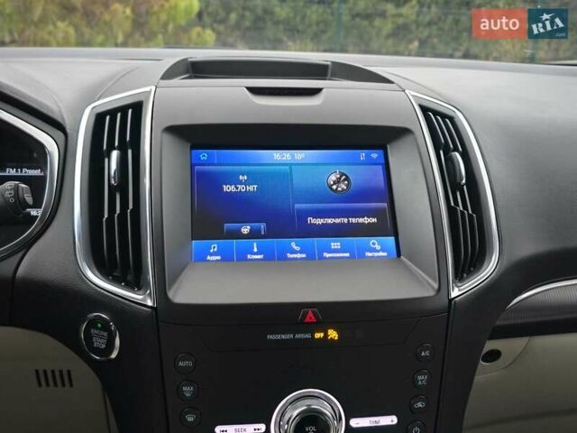 Серый Форд Эдж, объемом двигателя 2 л и пробегом 130 тыс. км за 20999 $, фото 39 на Automoto.ua