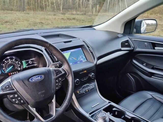 Серый Форд Эдж, объемом двигателя 2 л и пробегом 98 тыс. км за 12600 $, фото 8 на Automoto.ua