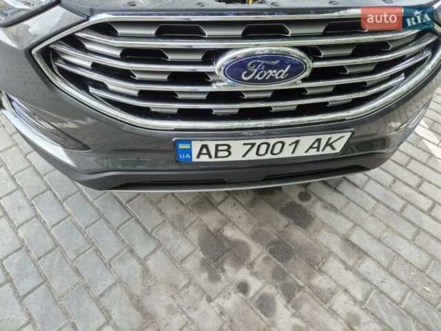 Серый Форд Эдж, объемом двигателя 2 л и пробегом 55 тыс. км за 22500 $, фото 6 на Automoto.ua