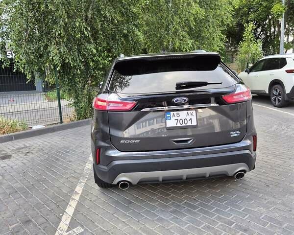 Серый Форд Эдж, объемом двигателя 2 л и пробегом 55 тыс. км за 22500 $, фото 2 на Automoto.ua