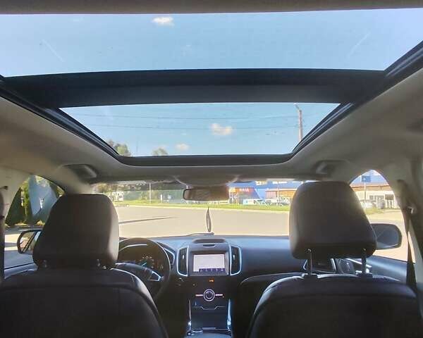 Серый Форд Эдж, объемом двигателя 2 л и пробегом 121 тыс. км за 19900 $, фото 14 на Automoto.ua