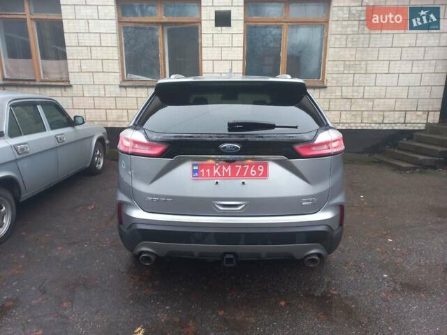 Серый Форд Эдж, объемом двигателя 2 л и пробегом 28 тыс. км за 21999 $, фото 2 на Automoto.ua