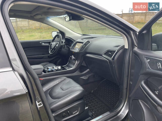 Серый Форд Эдж, объемом двигателя 2 л и пробегом 93 тыс. км за 19600 $, фото 20 на Automoto.ua