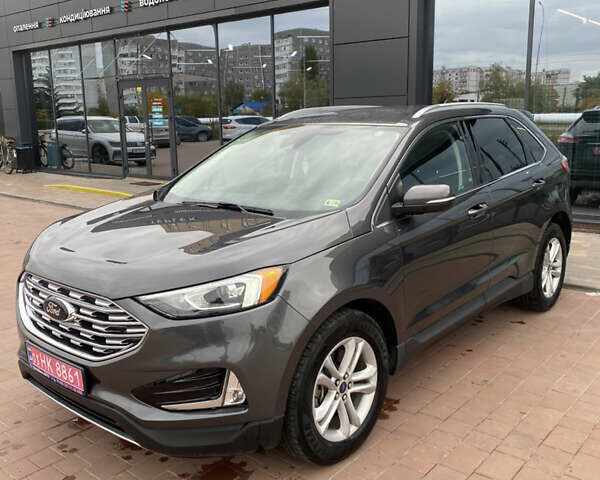 Серый Форд Эдж, объемом двигателя 2 л и пробегом 152 тыс. км за 19500 $, фото 2 на Automoto.ua