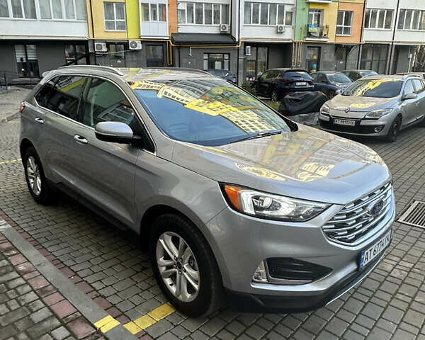 Серый Форд Эдж, объемом двигателя 2 л и пробегом 123 тыс. км за 17300 $, фото 4 на Automoto.ua