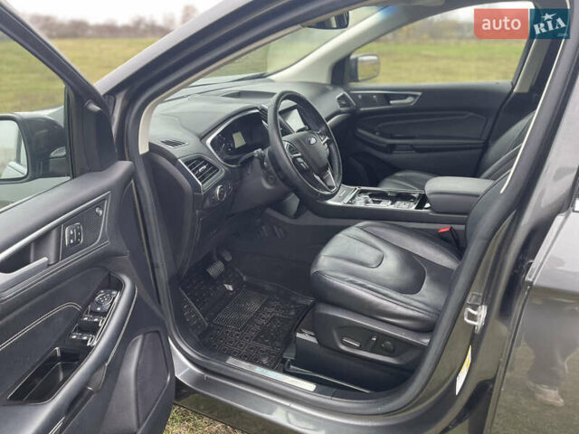 Серый Форд Эдж, объемом двигателя 2 л и пробегом 93 тыс. км за 19600 $, фото 26 на Automoto.ua