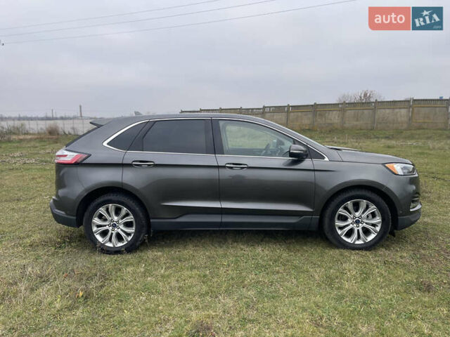 Серый Форд Эдж, объемом двигателя 2 л и пробегом 93 тыс. км за 19600 $, фото 7 на Automoto.ua