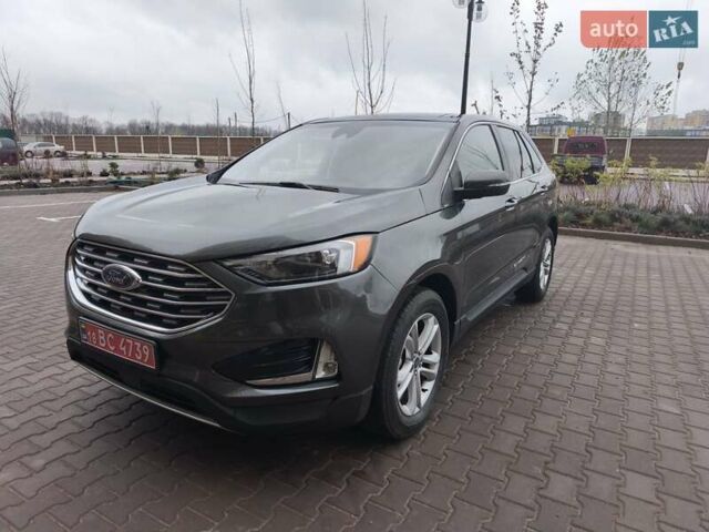 Серый Форд Эдж, объемом двигателя 2 л и пробегом 35 тыс. км за 18300 $, фото 2 на Automoto.ua