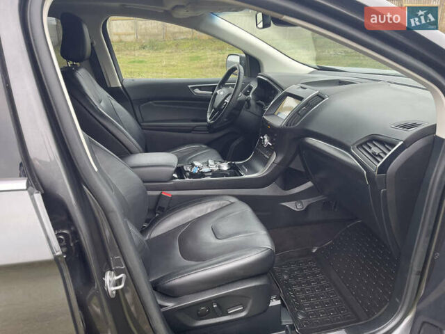 Серый Форд Эдж, объемом двигателя 2 л и пробегом 93 тыс. км за 19600 $, фото 22 на Automoto.ua