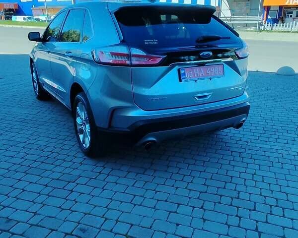 Серый Форд Эдж, объемом двигателя 2 л и пробегом 121 тыс. км за 19900 $, фото 9 на Automoto.ua