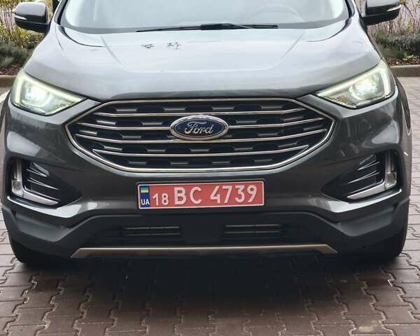 Серый Форд Эдж, объемом двигателя 2 л и пробегом 35 тыс. км за 18300 $, фото 12 на Automoto.ua