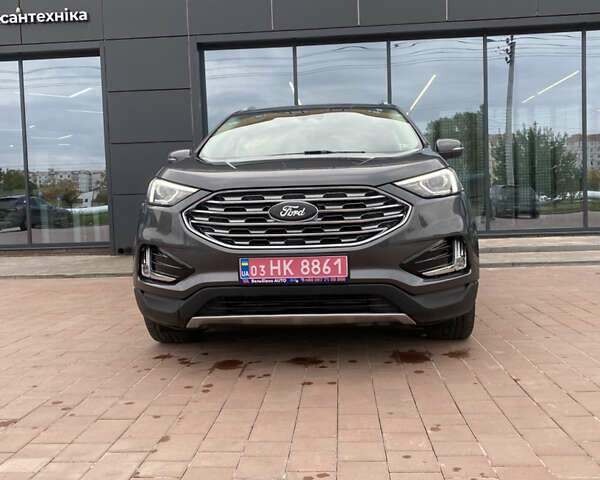 Серый Форд Эдж, объемом двигателя 2 л и пробегом 151 тыс. км за 18699 $, фото 10 на Automoto.ua