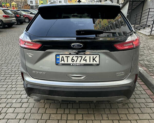 Серый Форд Эдж, объемом двигателя 2 л и пробегом 123 тыс. км за 17300 $, фото 12 на Automoto.ua