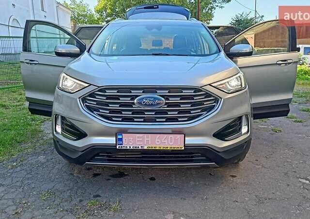 Серый Форд Эдж, объемом двигателя 2 л и пробегом 202 тыс. км за 16500 $, фото 28 на Automoto.ua