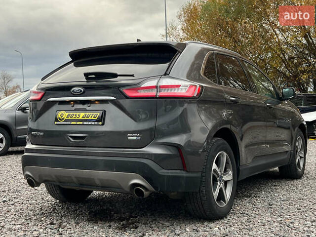 Серый Форд Эдж, объемом двигателя 2 л и пробегом 70 тыс. км за 19800 $, фото 5 на Automoto.ua