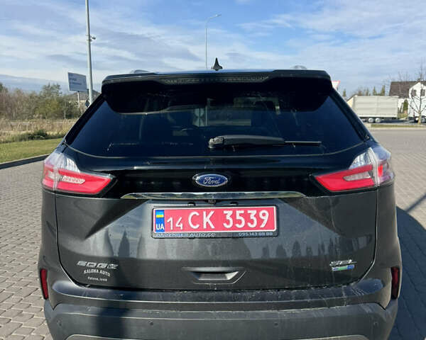 Серый Форд Эдж, объемом двигателя 2 л и пробегом 136 тыс. км за 18800 $, фото 5 на Automoto.ua