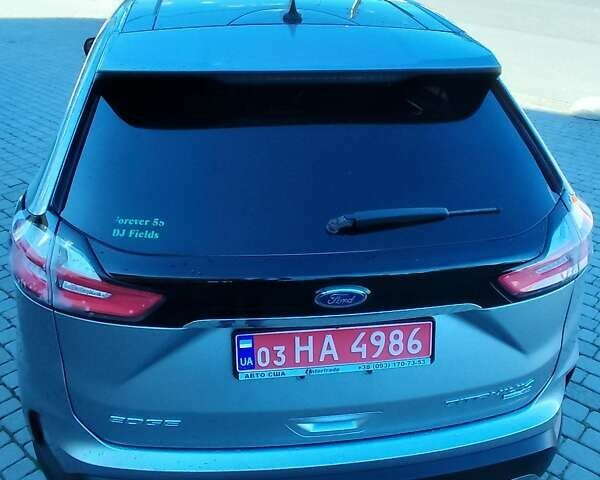 Серый Форд Эдж, объемом двигателя 2 л и пробегом 121 тыс. км за 19900 $, фото 8 на Automoto.ua