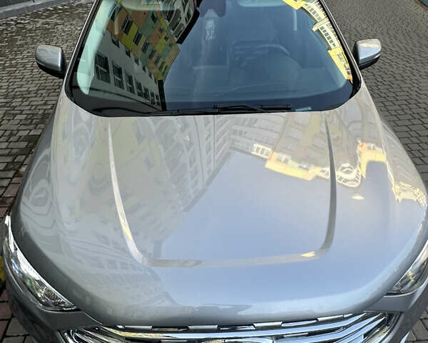 Серый Форд Эдж, объемом двигателя 2 л и пробегом 123 тыс. км за 17300 $, фото 19 на Automoto.ua