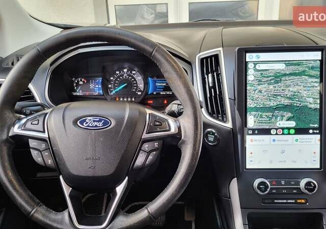 Серый Форд Эдж, объемом двигателя 2 л и пробегом 47 тыс. км за 19200 $, фото 1 на Automoto.ua