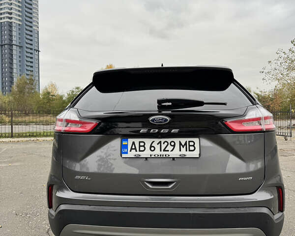 Серый Форд Эдж, объемом двигателя 2 л и пробегом 127 тыс. км за 19200 $, фото 6 на Automoto.ua