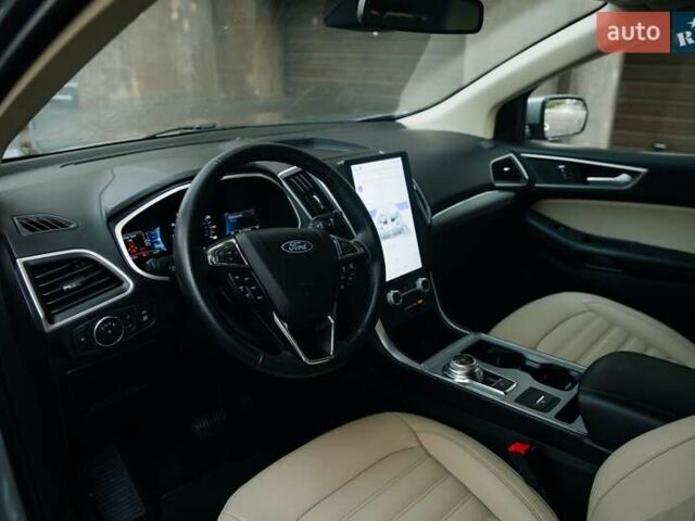 Серый Форд Эдж, объемом двигателя 2 л и пробегом 202 тыс. км за 18700 $, фото 17 на Automoto.ua