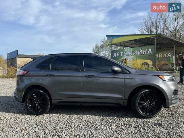 Серый Форд Эдж, объемом двигателя 2 л и пробегом 139 тыс. км за 19400 $, фото 7 на Automoto.ua