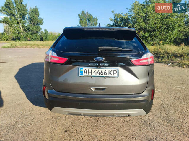 Серый Форд Эдж, объемом двигателя 2 л и пробегом 85 тыс. км за 22300 $, фото 4 на Automoto.ua