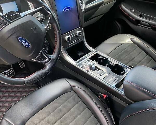 Серый Форд Эдж, объемом двигателя 2 л и пробегом 139 тыс. км за 19400 $, фото 9 на Automoto.ua