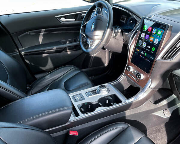 Серый Форд Эдж, объемом двигателя 2 л и пробегом 129 тыс. км за 18999 $, фото 16 на Automoto.ua