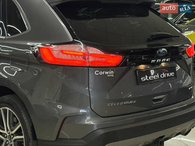 Серый Форд Эдж, объемом двигателя 2 л и пробегом 46 тыс. км за 23999 $, фото 12 на Automoto.ua