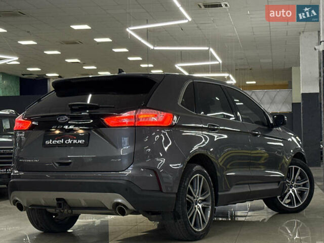 Серый Форд Эдж, объемом двигателя 2 л и пробегом 46 тыс. км за 23999 $, фото 6 на Automoto.ua
