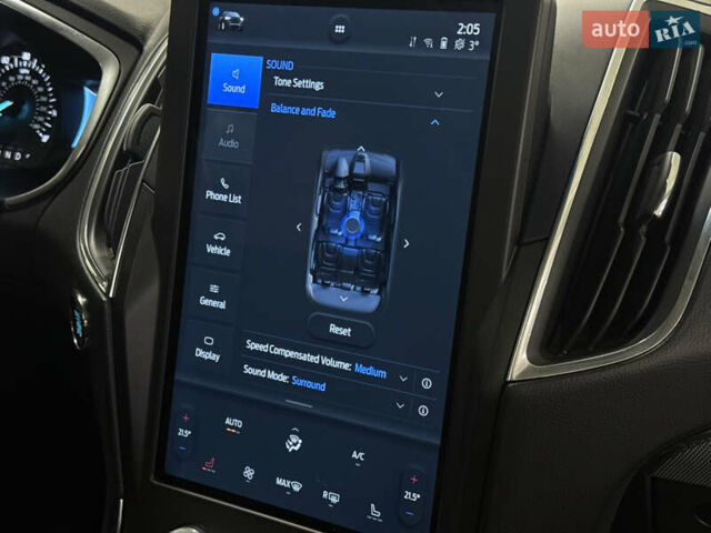 Серый Форд Эдж, объемом двигателя 2 л и пробегом 46 тыс. км за 23999 $, фото 25 на Automoto.ua