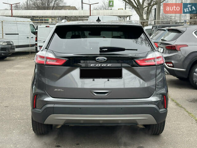 Серый Форд Эдж, объемом двигателя 2 л и пробегом 111 тыс. км за 22999 $, фото 7 на Automoto.ua