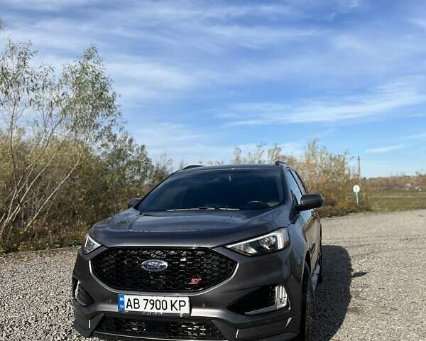 Серый Форд Эдж, объемом двигателя 2 л и пробегом 139 тыс. км за 19400 $, фото 3 на Automoto.ua