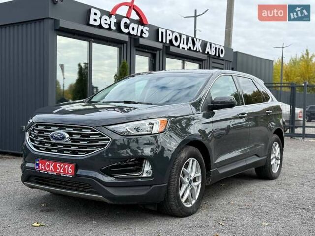 Серый Форд Эдж, объемом двигателя 2 л и пробегом 132 тыс. км за 21000 $, фото 1 на Automoto.ua