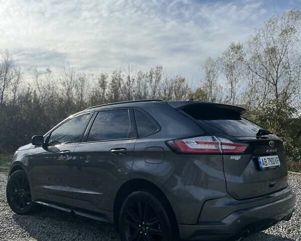 Серый Форд Эдж, объемом двигателя 2 л и пробегом 139 тыс. км за 19400 $, фото 5 на Automoto.ua