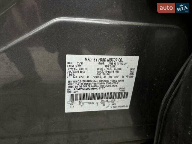 Сірий Форд Едж, об'ємом двигуна 2 л та пробігом 147 тис. км за 16700 $, фото 17 на Automoto.ua