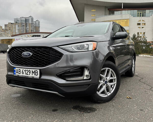 Серый Форд Эдж, объемом двигателя 2 л и пробегом 127 тыс. км за 19200 $, фото 10 на Automoto.ua