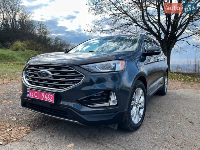 Серый Форд Эдж, объемом двигателя 2 л и пробегом 129 тыс. км за 18999 $, фото 12 на Automoto.ua