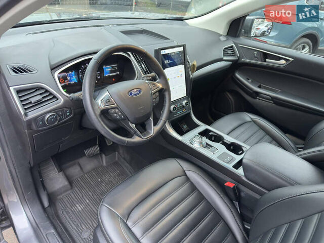 Серый Форд Эдж, объемом двигателя 2 л и пробегом 111 тыс. км за 22999 $, фото 15 на Automoto.ua