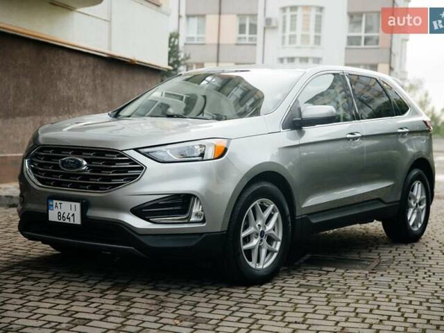 Серый Форд Эдж, объемом двигателя 2 л и пробегом 202 тыс. км за 18700 $, фото 5 на Automoto.ua