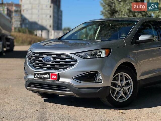 Серый Форд Эдж, объемом двигателя 2 л и пробегом 101 тыс. км за 22990 $, фото 2 на Automoto.ua