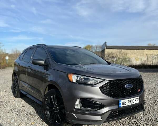 Серый Форд Эдж, объемом двигателя 2 л и пробегом 139 тыс. км за 19400 $, фото 1 на Automoto.ua