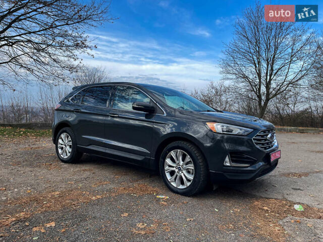 Серый Форд Эдж, объемом двигателя 2 л и пробегом 129 тыс. км за 18999 $, фото 2 на Automoto.ua