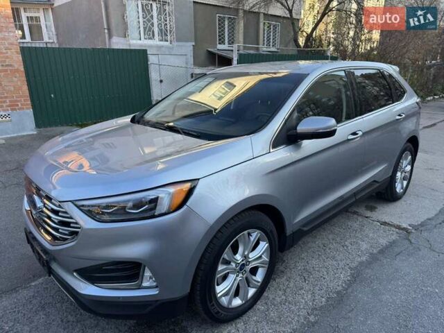 Серый Форд Эдж, объемом двигателя 2 л и пробегом 118 тыс. км за 22500 $, фото 16 на Automoto.ua