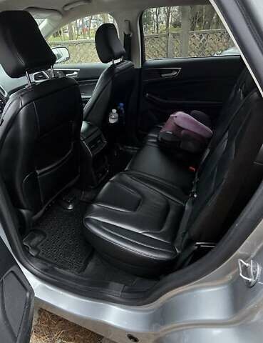 Серый Форд Эдж, объемом двигателя 2 л и пробегом 132 тыс. км за 22950 $, фото 9 на Automoto.ua