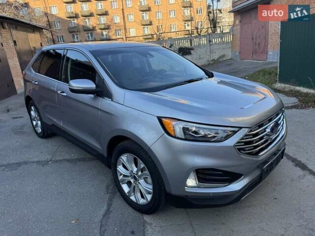 Серый Форд Эдж, объемом двигателя 2 л и пробегом 118 тыс. км за 22500 $, фото 14 на Automoto.ua