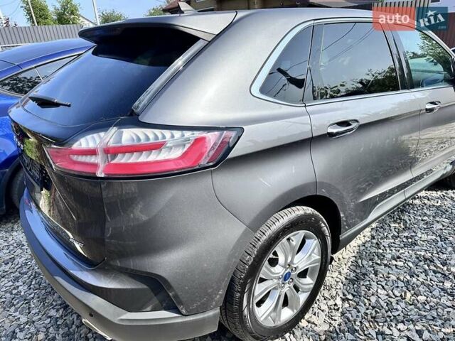 Серый Форд Эдж, объемом двигателя 2 л и пробегом 25 тыс. км за 26500 $, фото 7 на Automoto.ua