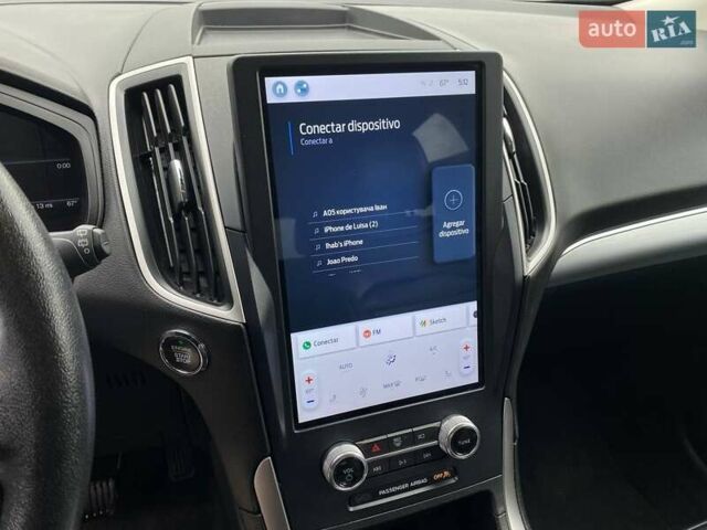 Серый Форд Эдж, объемом двигателя 2 л и пробегом 160 тыс. км за 19400 $, фото 15 на Automoto.ua